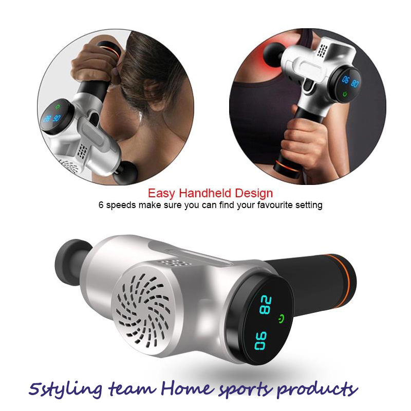 Deep muskel relaxing faszial gun Haushalt Elektromassage gun OEM Fitness Vibration Massage gun