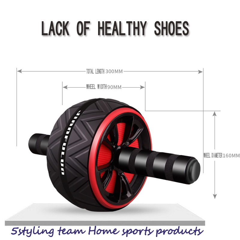 Hersteller Großhandel Bauchrad Fitness Rad Bauchmuskel Rad Fitnessgeräte dünne Taille Bauchmuskel Übung Bein Schönheit Gerät