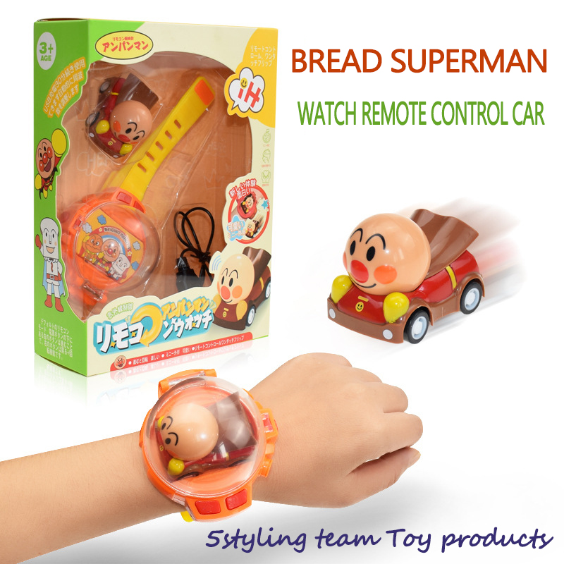 Taiwan\\'s hot broad Superman watch remote control receible USB net red watch mini remote control car
