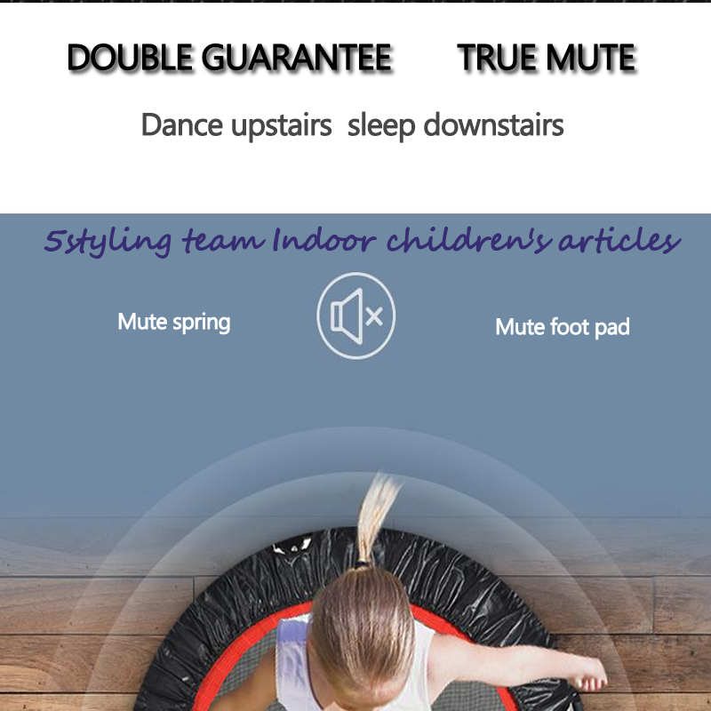 Trampolin Home Kinder Indoor Faltfeder Trampolin Erwachsenen Fitnessstudio Kinder Trampolin