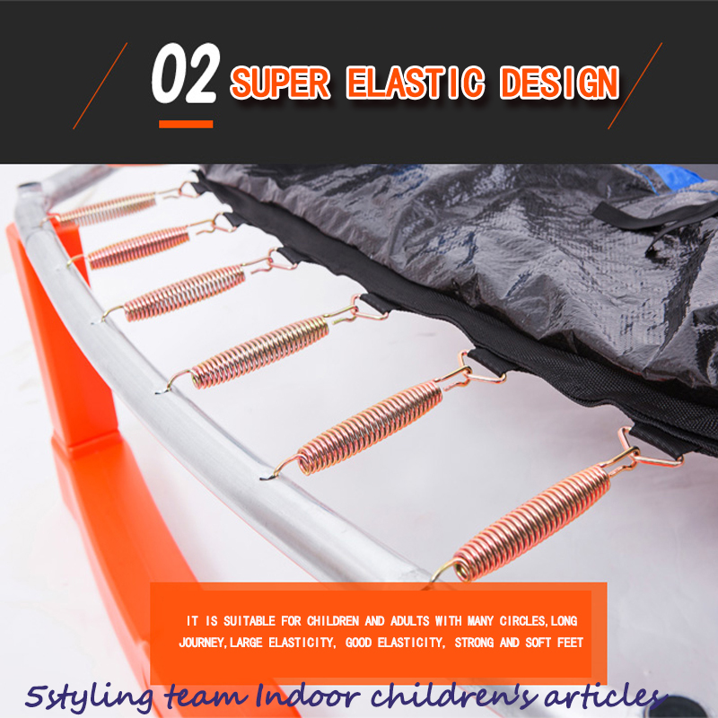 Trampolin für Kinderheim Indoor-Trampolin für Kinder mit Schutznetzfeder für Babytrampolin für Bungee-Jumping-Outdoor-Trampolin