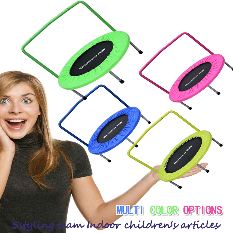 Kindertrampolin heimisches Trampolin Indoor Baby Trampolin Bungee mit Handrail Spring Trampolin Hersteller Direktverkauf