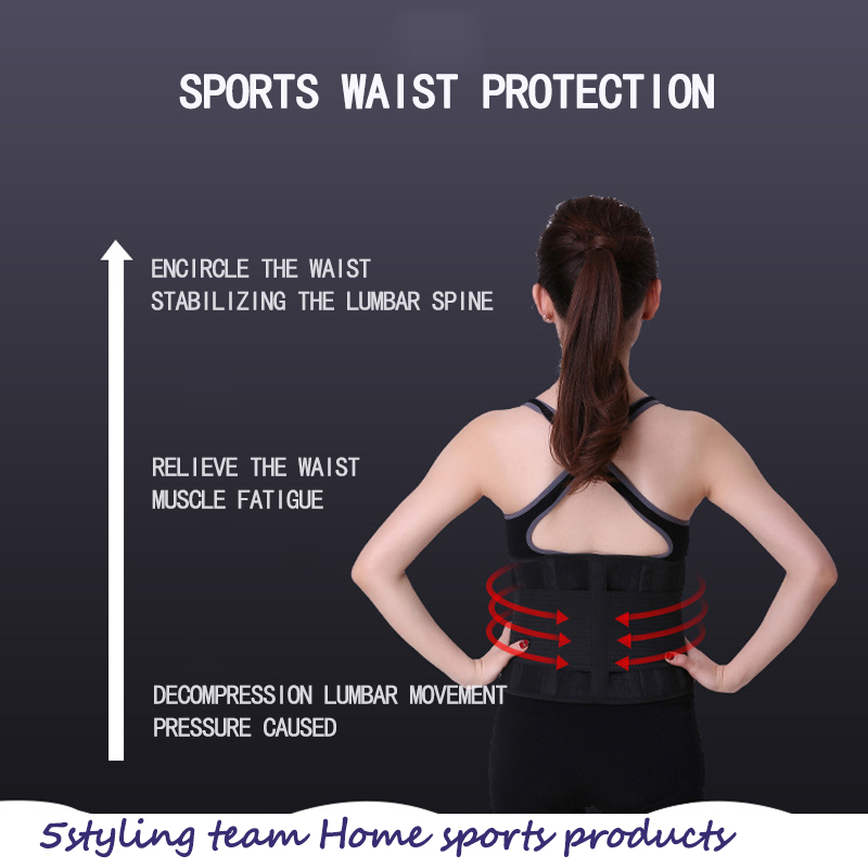 2019 beliebte Hersteller direkte Farbe Taille Schutz Sport Taille Schutz Lumbal Disc Fixation Multi-Farben Optionen